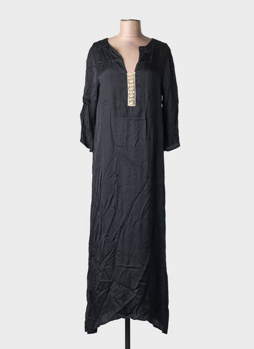 Rochie lungă negru SEMIOLOGY femeie