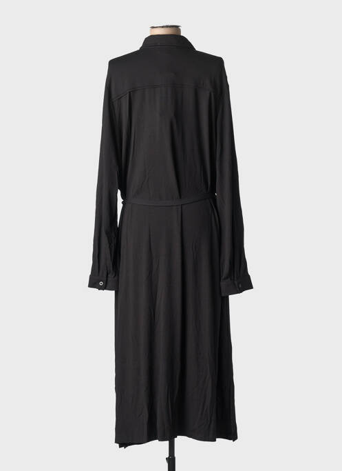 Rochie lungă negru BASE LEVEL femeie