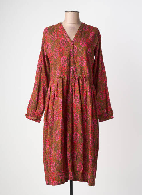 Rochie lungă roșu CHICOSOLEIL femeie