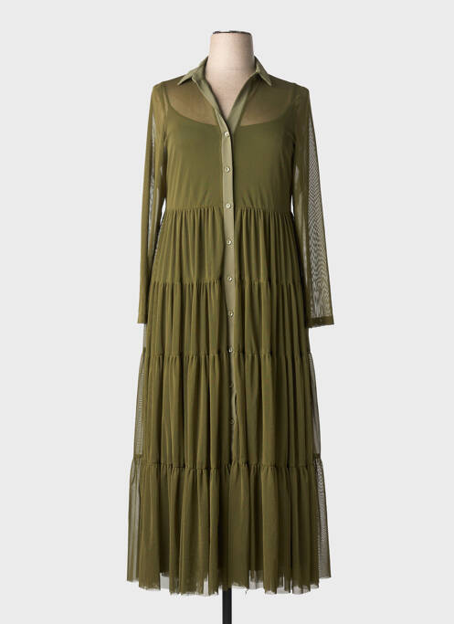 Rochie lungă verde AN-VITO femeie