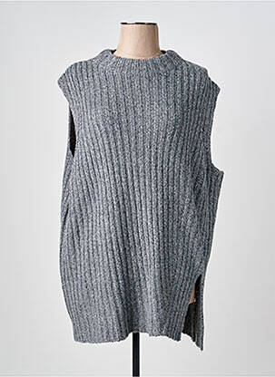 Pulover gri YESTA femeie