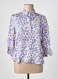 Bluză mâneci 3/4 mâneci 3/4 violet SEMIOLOGY femme