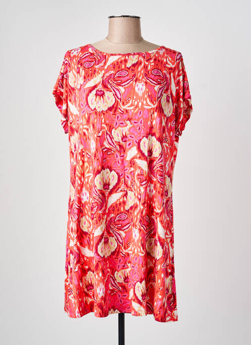 Tunică mâneci scurte roz YEST femeie