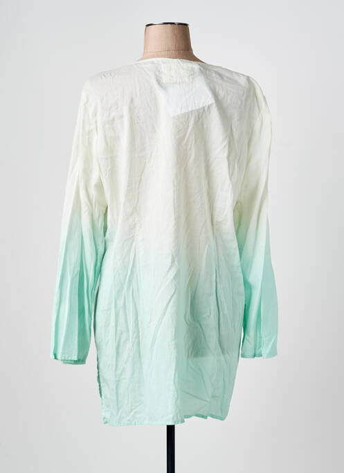 Tunică mâneci lungi verde MALVIN femeie