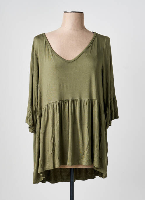 Tunică mâneci lungi verde AN-VITO femeie