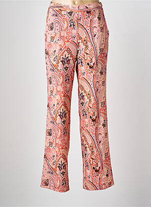 Pantalon drept buzunare roz ESQUALO femeie