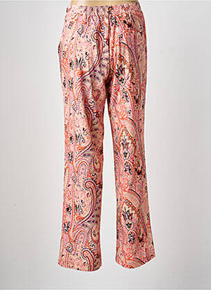Pantalon drept buzunare roz ESQUALO femeie
