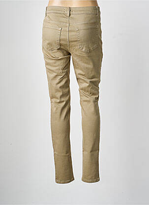Pantalon slim buzunare verde YEST femeie