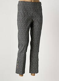 Pantalon 7/8 talie elastică negru UP ! femme