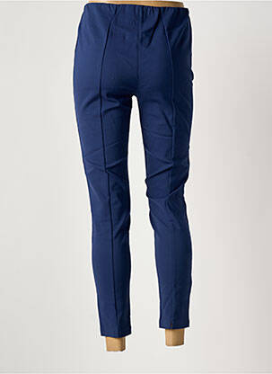 Pantalon slim talie elastică albastru YEST femeie
