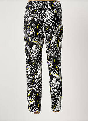 Pantalon 7/8 talie elastică negru UP ! femeie