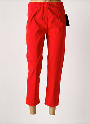 Pantalon 7/8 talie elastică roșu OLIVER JUNG femeie