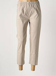 Pantalon 7/8 talie elastică bej OLIVER JUNG femme