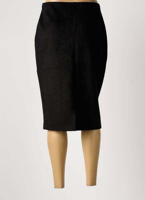 Fustă midi negru ONE O ONE femeie