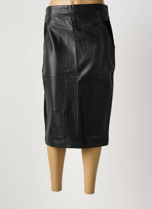 Fustă midi negru YEST femeie