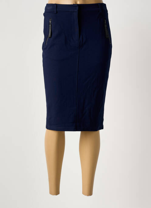 Fustă midi albastru MALVIN femeie