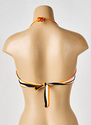 Sutien de costum de baie elasticitate top sutien modelat negru BIKINI BAR femeie