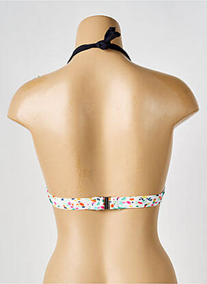 Sutien de costum de baie elasticitate top triunghiuri negru BIKINI BAR femeie