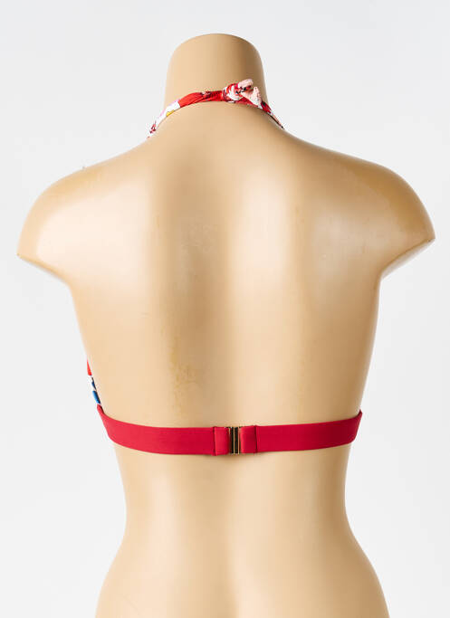 Sutien de costum de baie roșu BIKINI BAR femeie