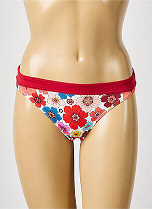 Chiloți de baie roșu BIKINI BAR femeie