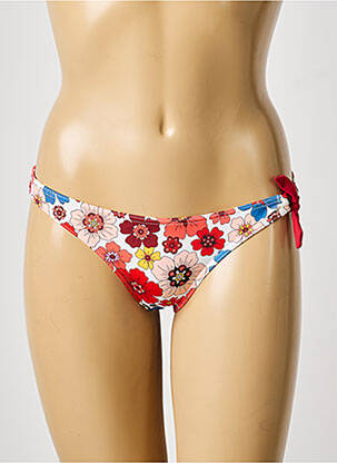 Chiloți de baie roșu BIKINI BAR femeie