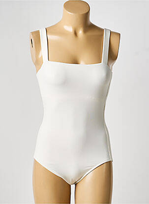 Costum de baie dintr-o singură piesă alb IODUS femeie