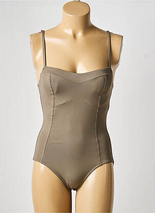 Costum de baie dintr-o singură piesă verde IODUS femeie