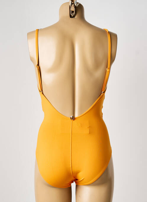 Costum de baie dintr-o singură piesă portocaliu IODUS femeie