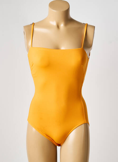 Costum de baie dintr-o singură piesă portocaliu IODUS femeie