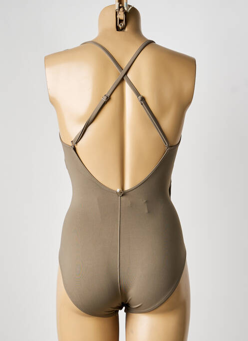 Costum de baie dintr-o singură piesă verde IODUS femeie