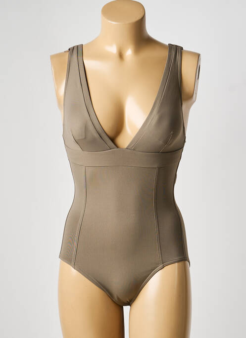 Costum de baie dintr-o singură piesă verde IODUS femeie