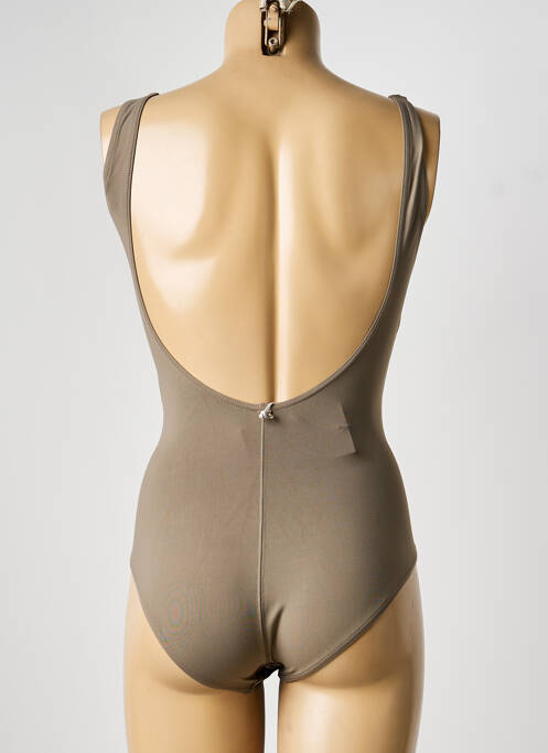 Costum de baie dintr-o singură piesă verde IODUS femeie