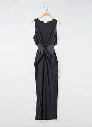 Rochie lungă fără mâneci fără mâneci negru 710 STUDIO femeie