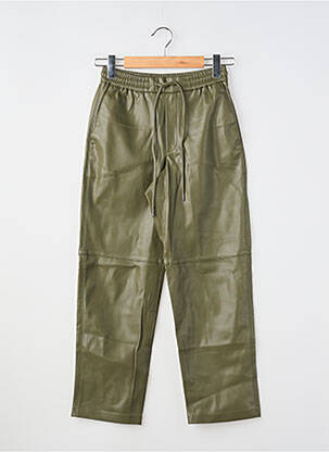 Pantalon chino mărime normală mărime normală verde MANGO femeie