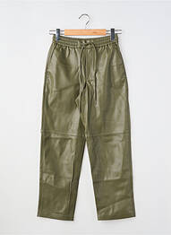 Pantalon chino mărime normală mărime normală verde MANGO femeie
