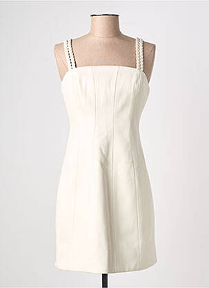 Rochie scurtă bej AJE femeie