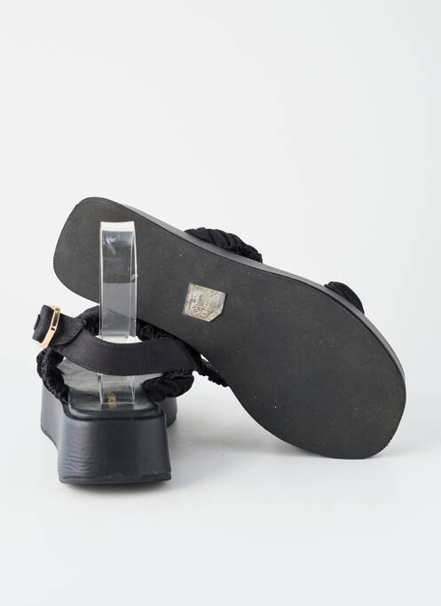 Sandale/Pantofi decupați negru BONS BAISERS femeie