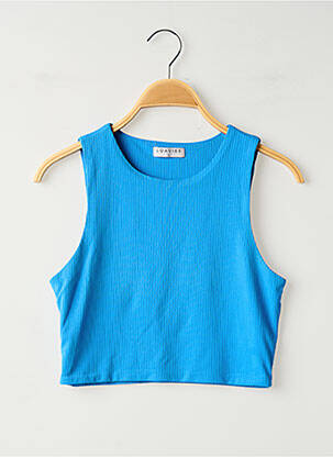 Top albastru LOAVIES femeie