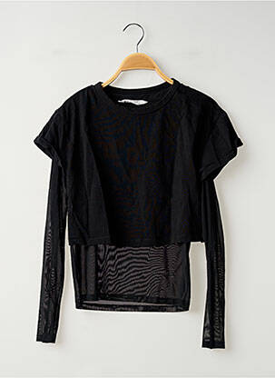 Top negru MANGO femeie