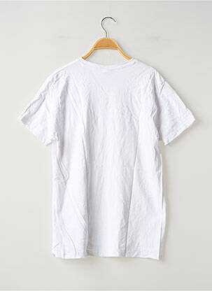 Tricou croială dreaptă mâneci scurte alb B&C femeie