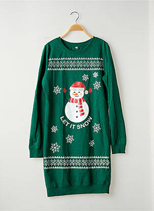 Rochie midi verde SANS MARQUE femeie