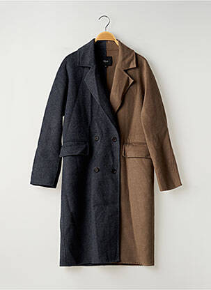 Palton lung negru RAILS femeie