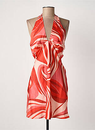 Rochie scurtă roșu SANS MARQUE femeie