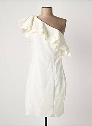 Rochie scurtă bej TRENDYOL femeie