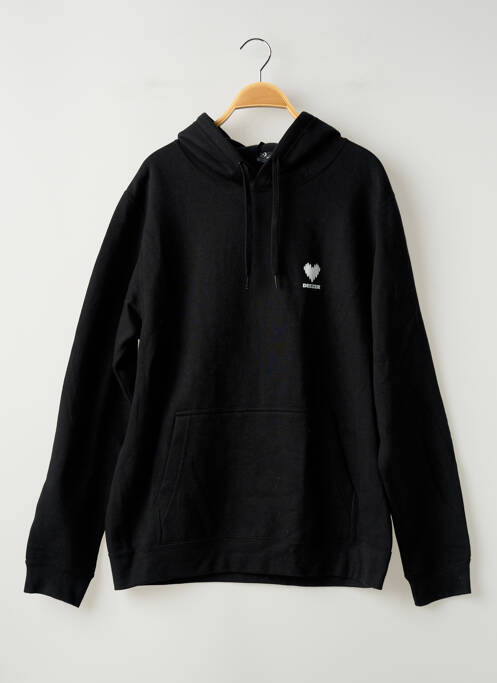 Hanorac cu glugă negru SOL'S femeie