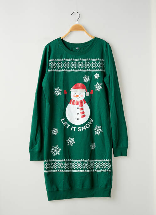 Rochie midi verde SANS MARQUE femeie