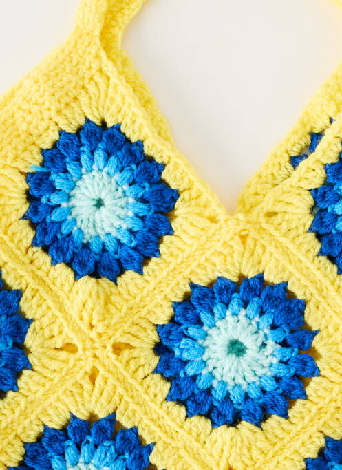 Geantă galben SANS MARQUE femeie