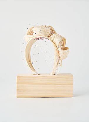 Accesoriu pentru păr bej MCBURN femeie