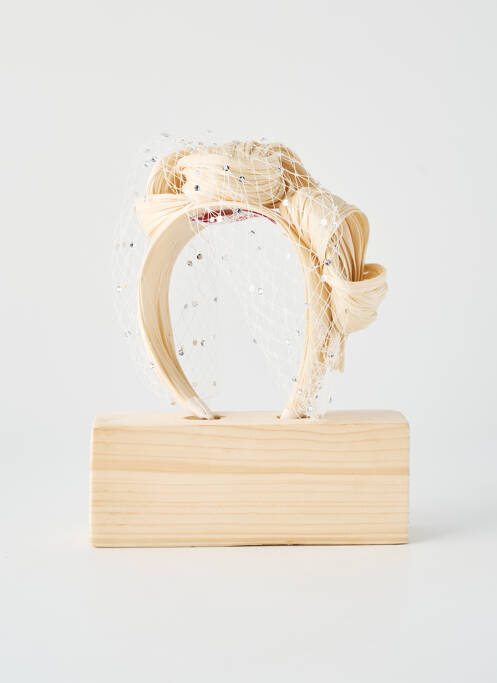 Accesoriu pentru păr bej MCBURN femeie