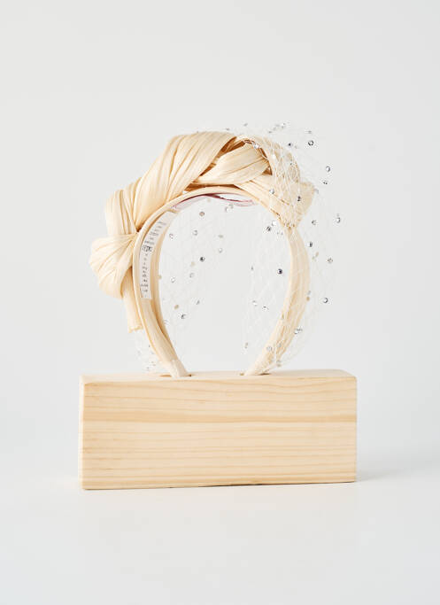 Accesoriu pentru păr bej MCBURN femeie